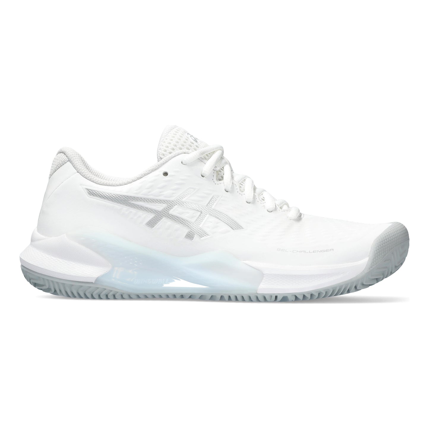 ASICS Gel-Challenger 14 Gravelschoen Dames - wit, zilver