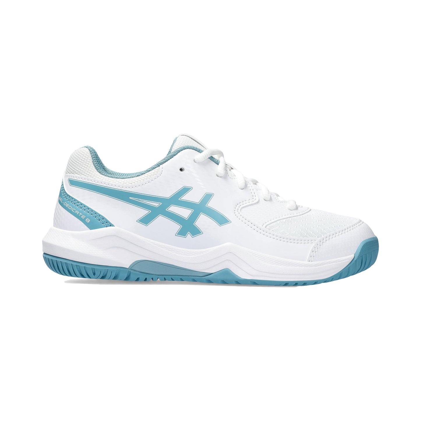 ASICS GEL-DEDICATE 8 GS Allcourt schoen Kinderen-wit, turkoois