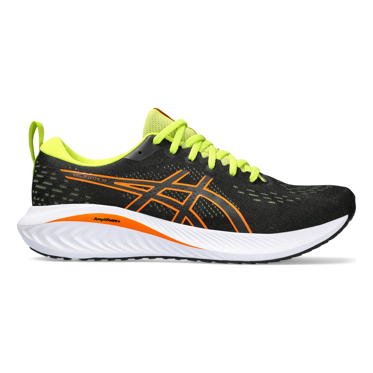 ASICS Gel-Excite 10 Neutrale schoen Heren - zwart, neongeel
