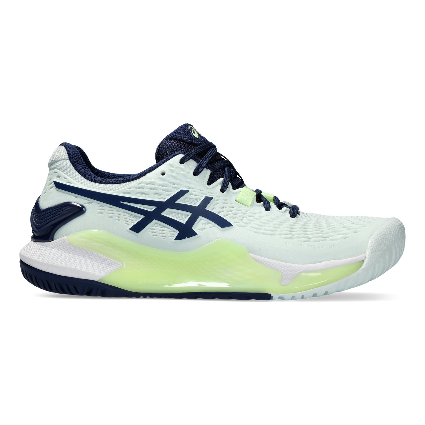 ASICS Gel-Resolution 9 Allcourt schoen Dames - mint, donkerblauw