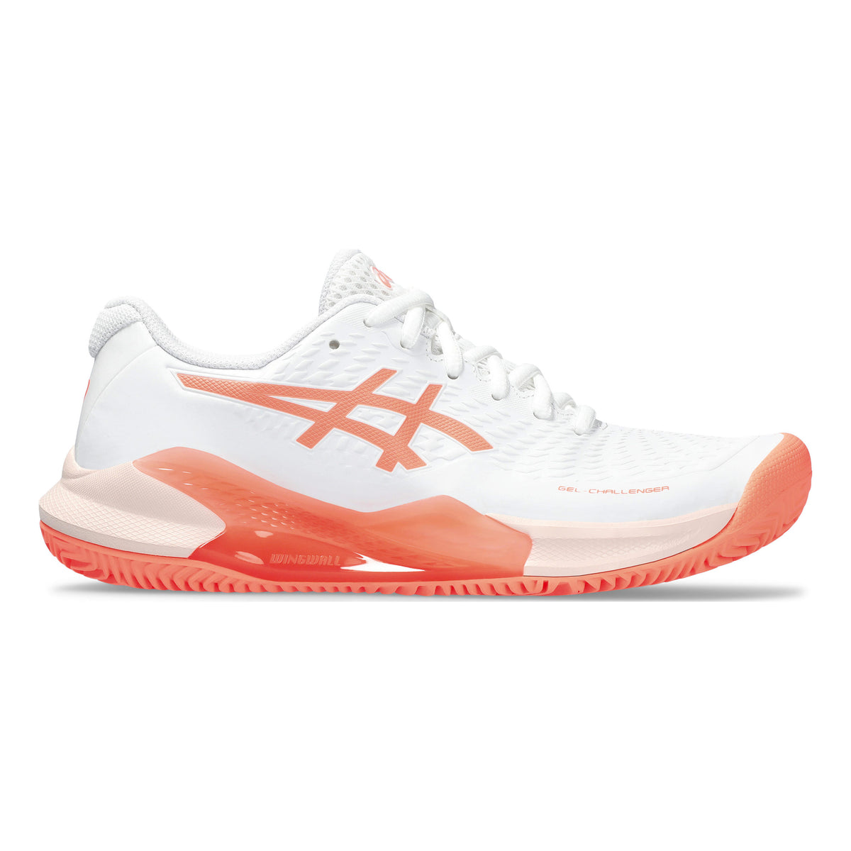 ASICS Gel-Challenger 14 Gravelschoen Dames - wit, koraal