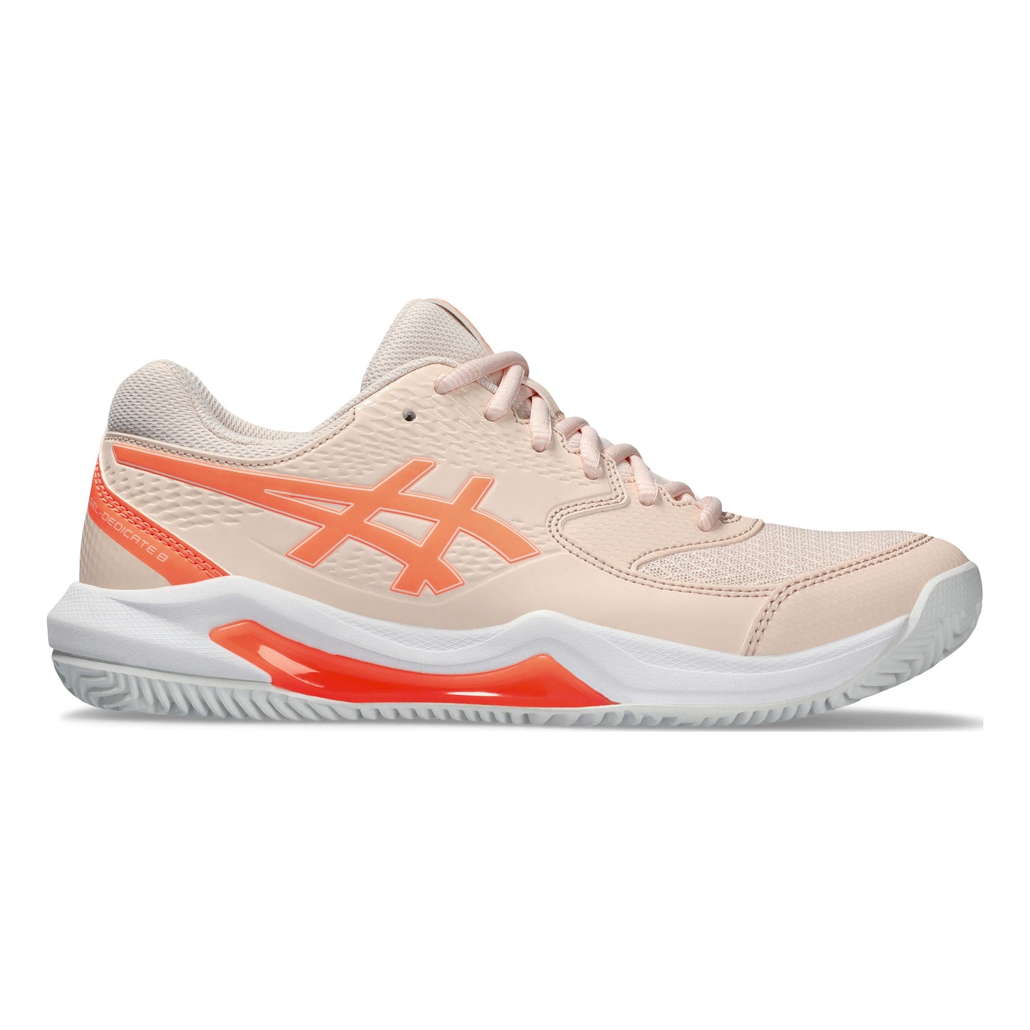 ASICS Gel-Dedicate 8 Gravelschoen Dames - abrikoos, koraal