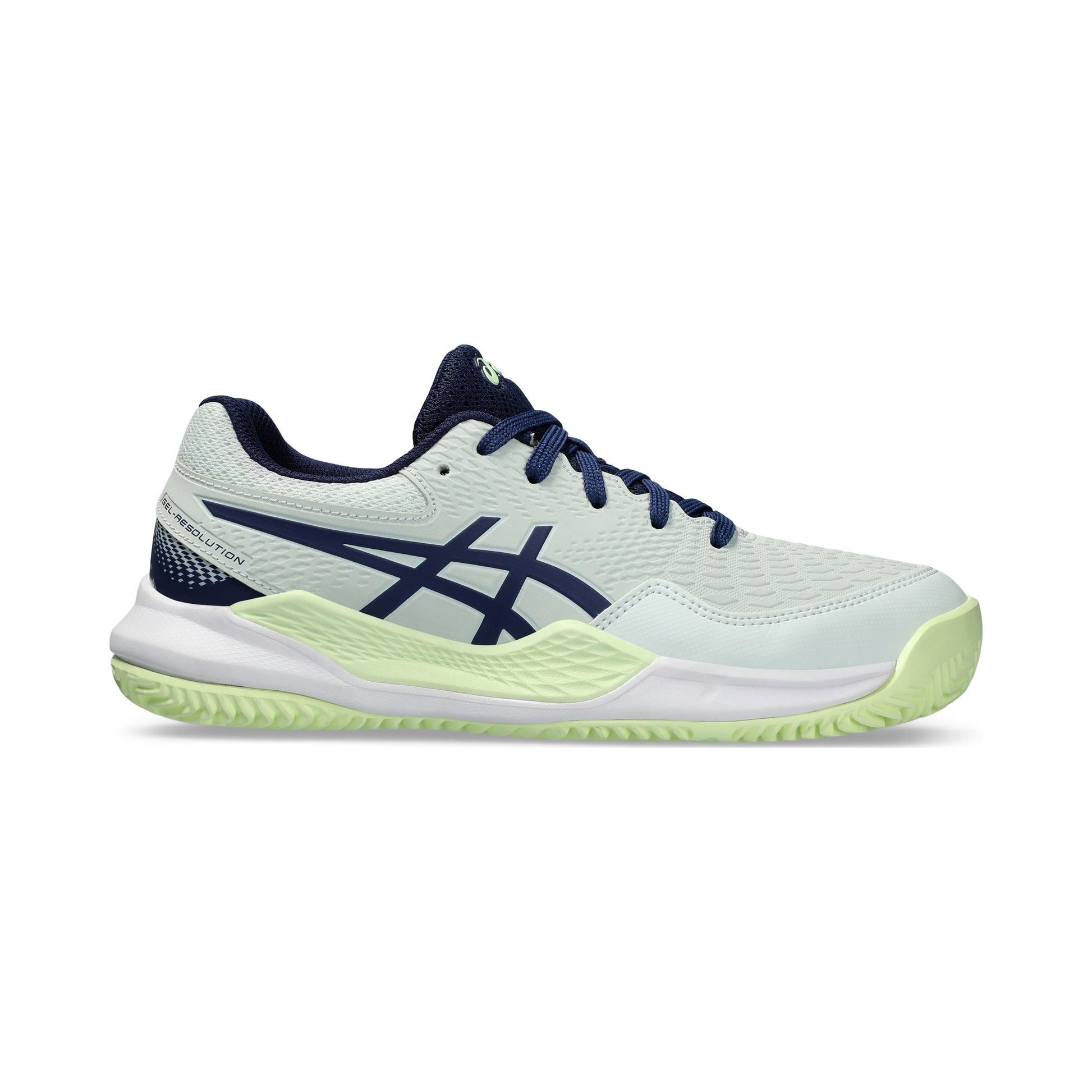 ASICS Gel-Resolution 9 GS Gravelschoen Kinderen - mint, donkerblauw