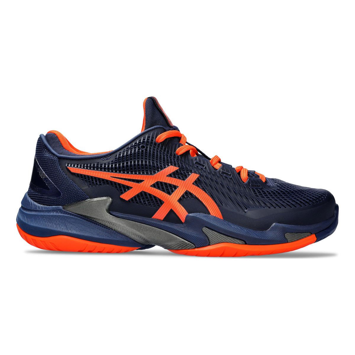 ASICS Court FF 3 Allcourt schoen Heren - donkerblauw, oranje