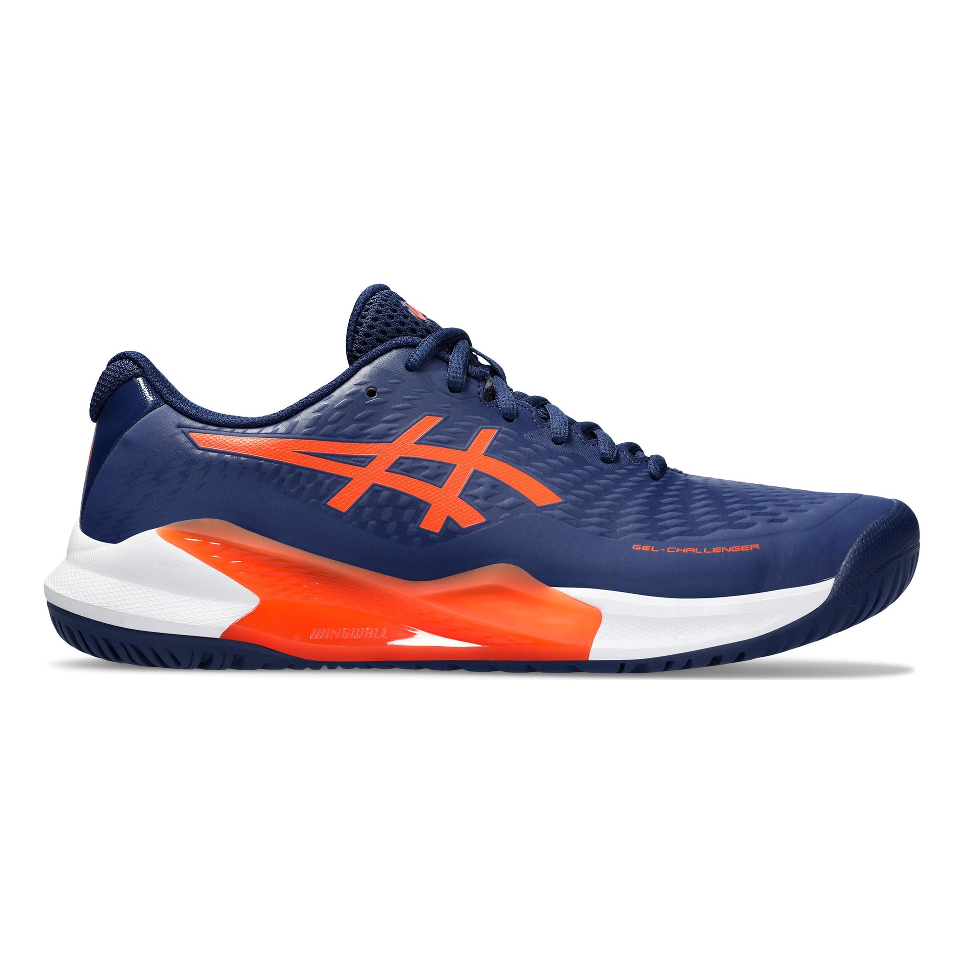 ASICS Gel-Challenger 14 Allcourt schoen Heren - donkerblauw, oranje