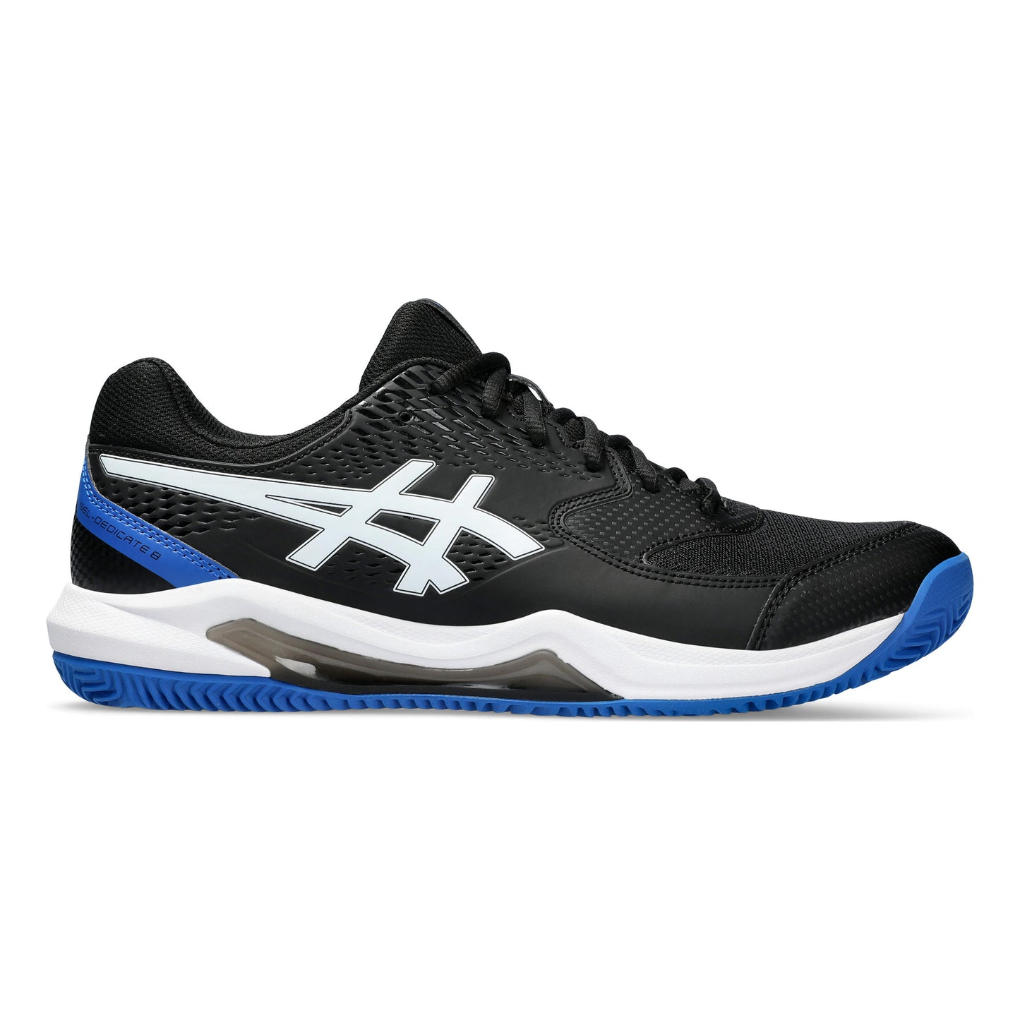 ASICS Gel-Dedicate 8 Gravelschoen Heren - zwart, wit