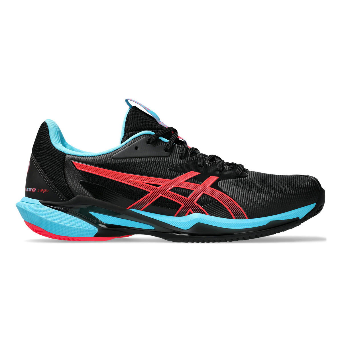 ASICS Solution Speed FF3 Gravelschoen Heren - zwart, rood