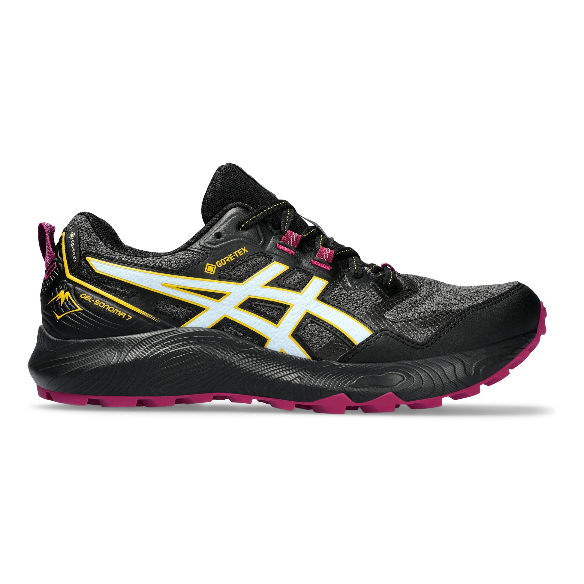 ASICS Gel-Sonoma 7 GTX Trailschoen Dames - zwart, lichtblauw