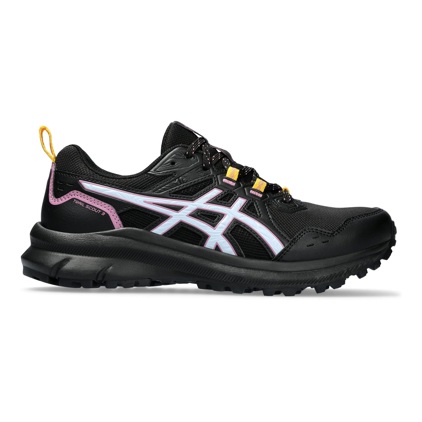 ASICS Trail Scout 3 Trailschoen Dames - zwart, lichtblauw
