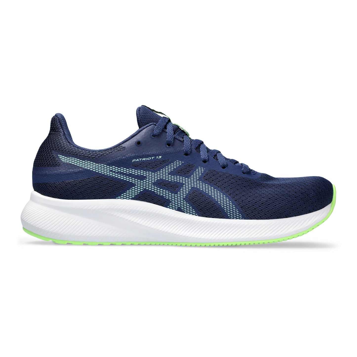ASICS Patriot 13 Neutrale schoen Heren - donkerblauw, turkoois