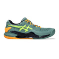 Gel-Resolution 9 Padel schoen Heren - groen, neongeel