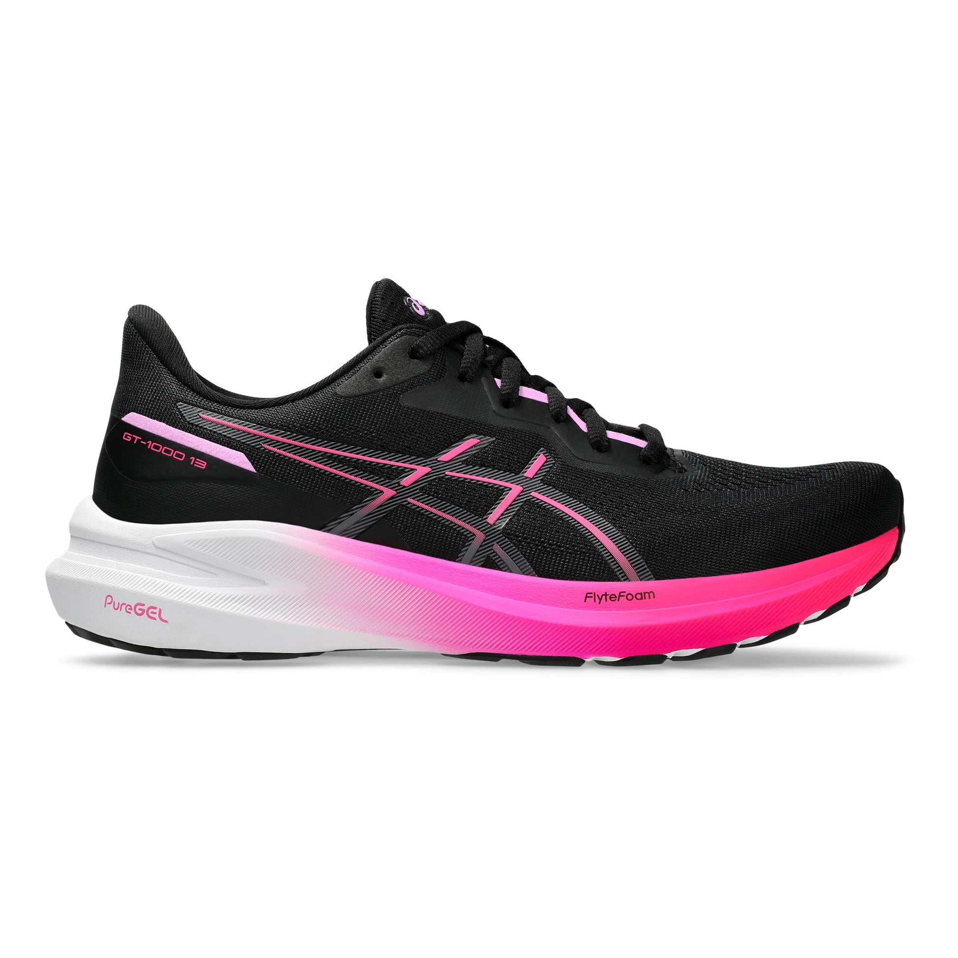 ASICS GT-1000 13 Stabiliteitsschoen Dames - zwart, pink