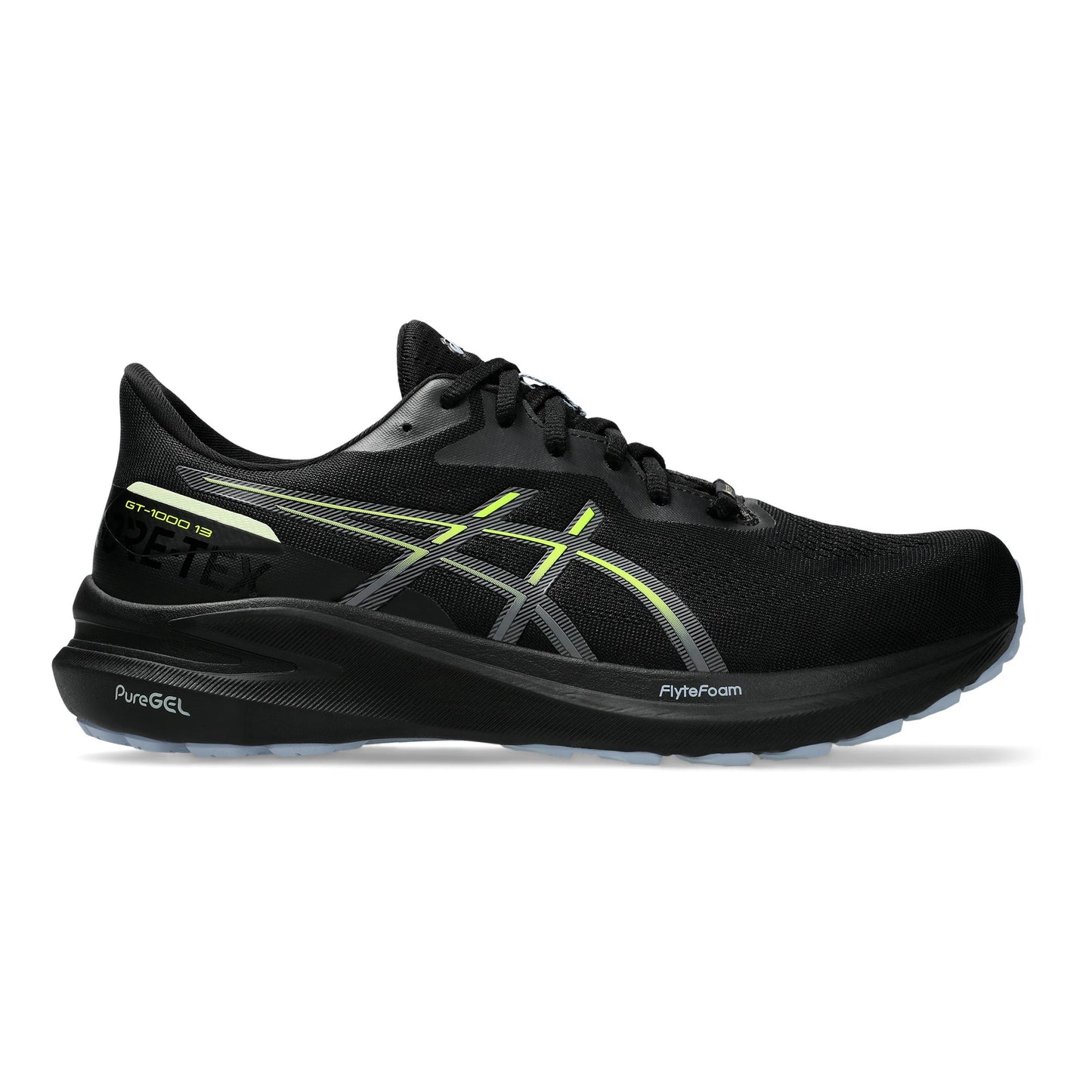 ASICS GT-1000 13 GTX Stabiliteitsschoen Heren-Zwart,Geel