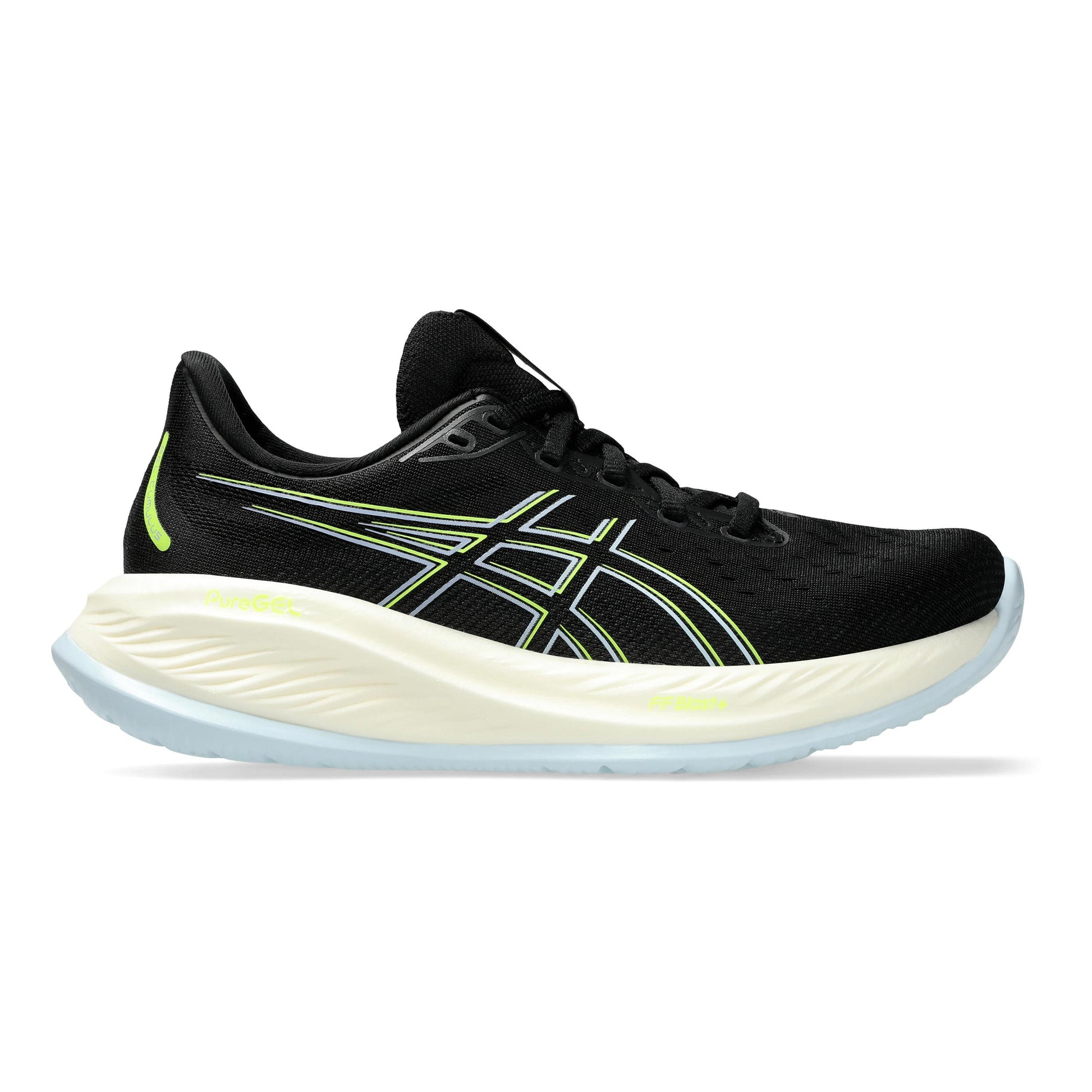 ASICS Gel-Cumulus 26 Neutrale Schoen Dames-Zwart,Geel