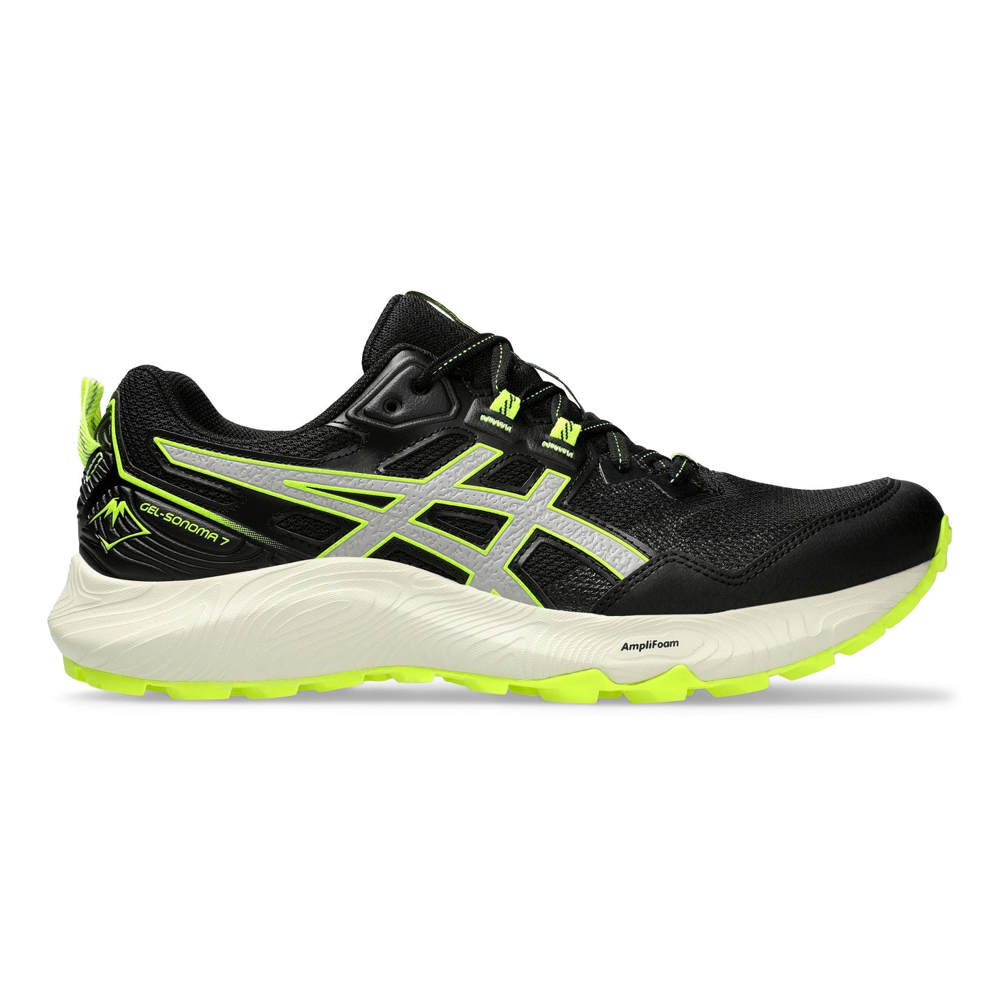 ASICS Gel-Sonoma 7 Trailschoen Heren - zwart, groen