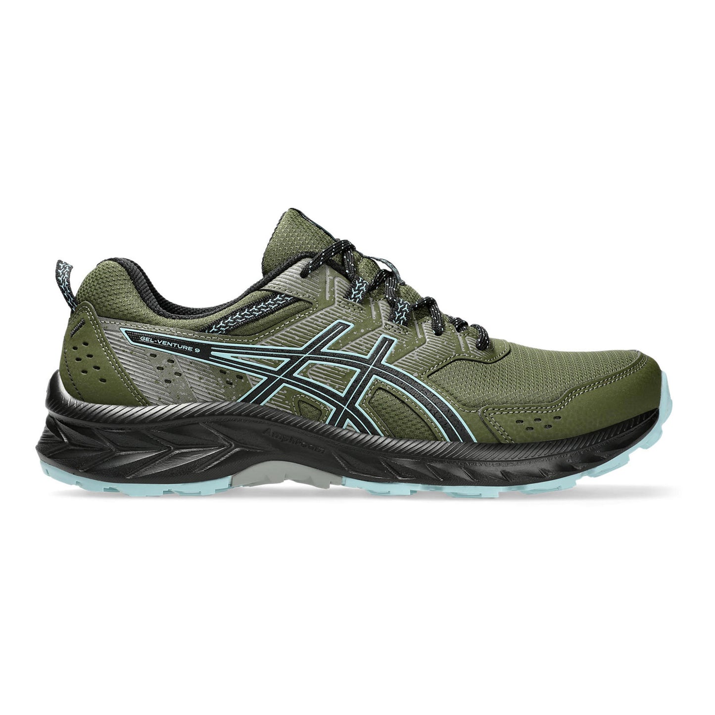 ASICS Gel-Venture 9 Trailschoen Heren - olijf, donkerblauw