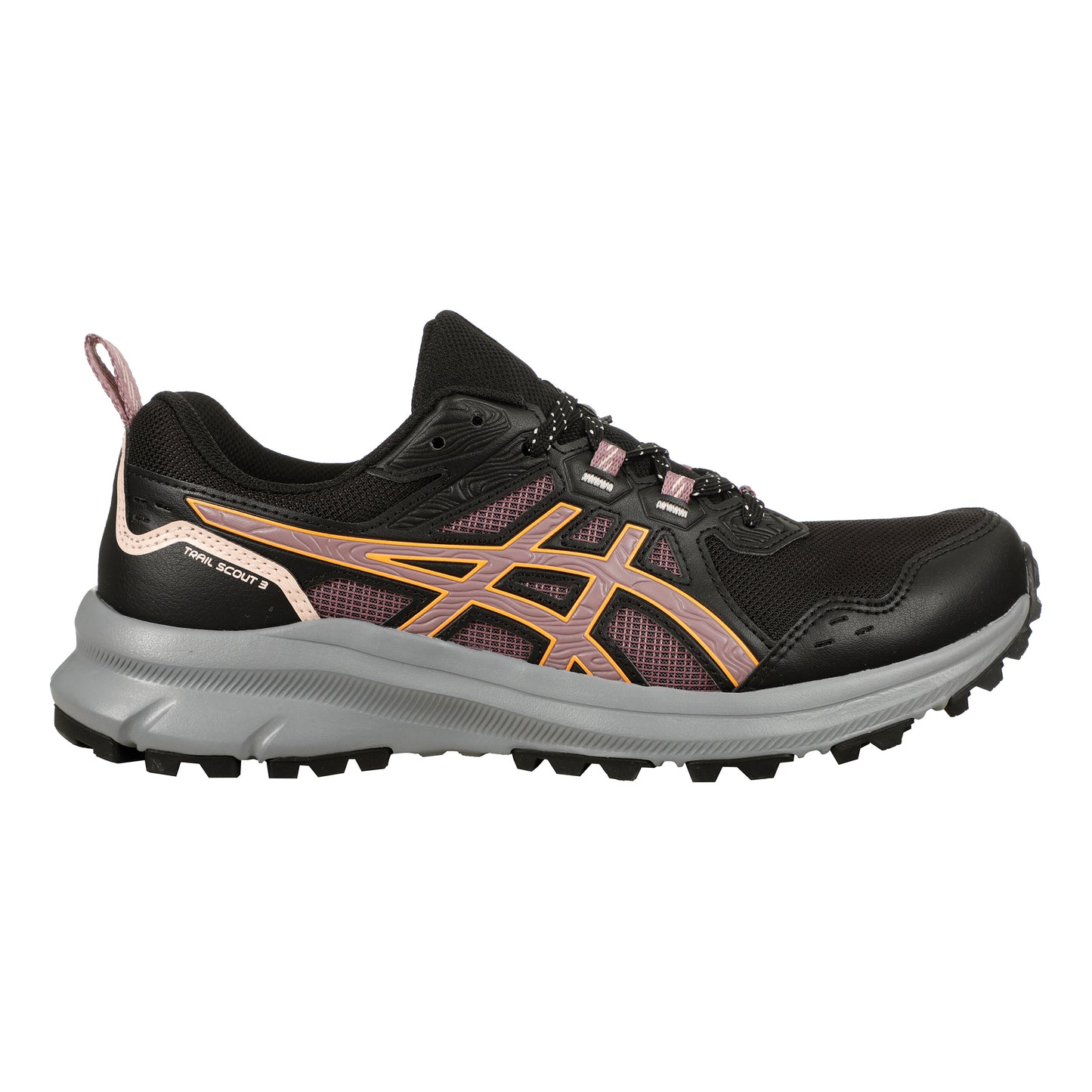 ASICS Trail Scout 3 Trailschoen Dames - zwart, grijs