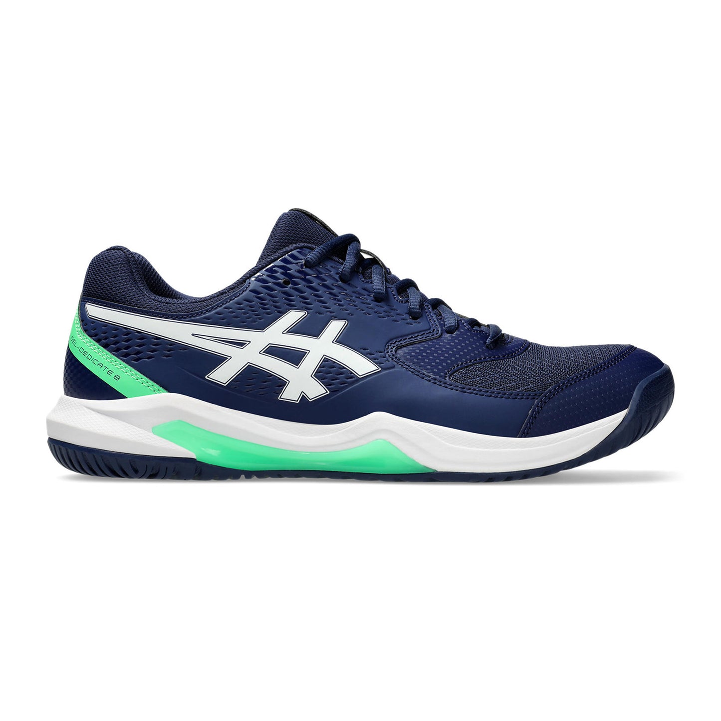 ASICS Gel-Dedicate 8 Allcourt schoen Heren - donkerblauw, groen