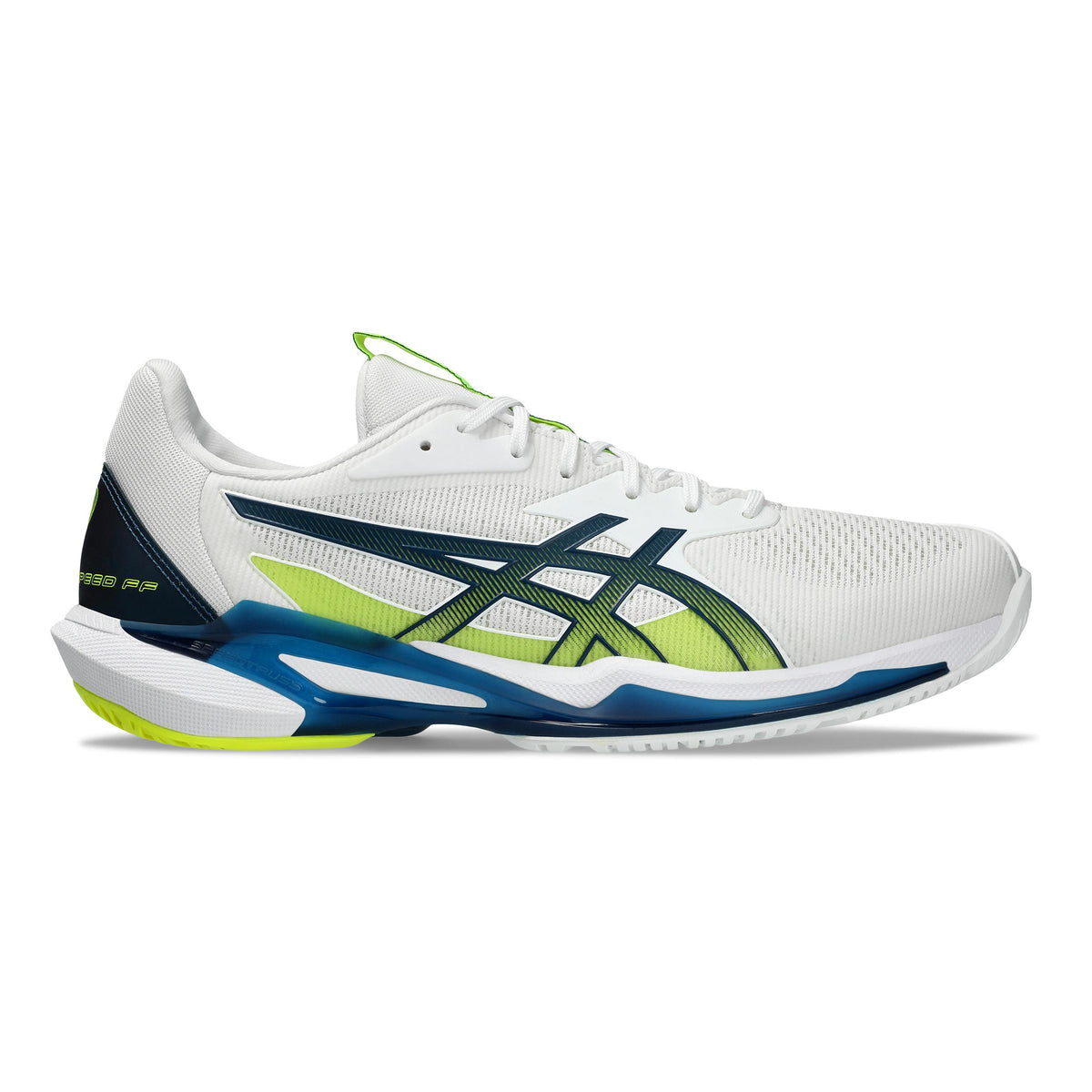 ASICS Solution Speed FF 3 Allcourt schoen Heren - wit, neongeel