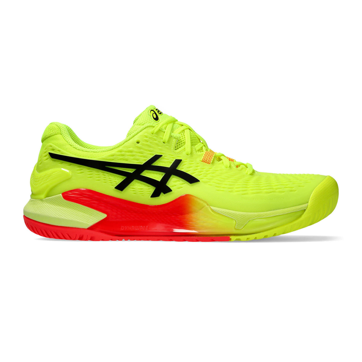 ASICS Gel-Resolution 9 Allcourt schoen Heren - geel, zwart