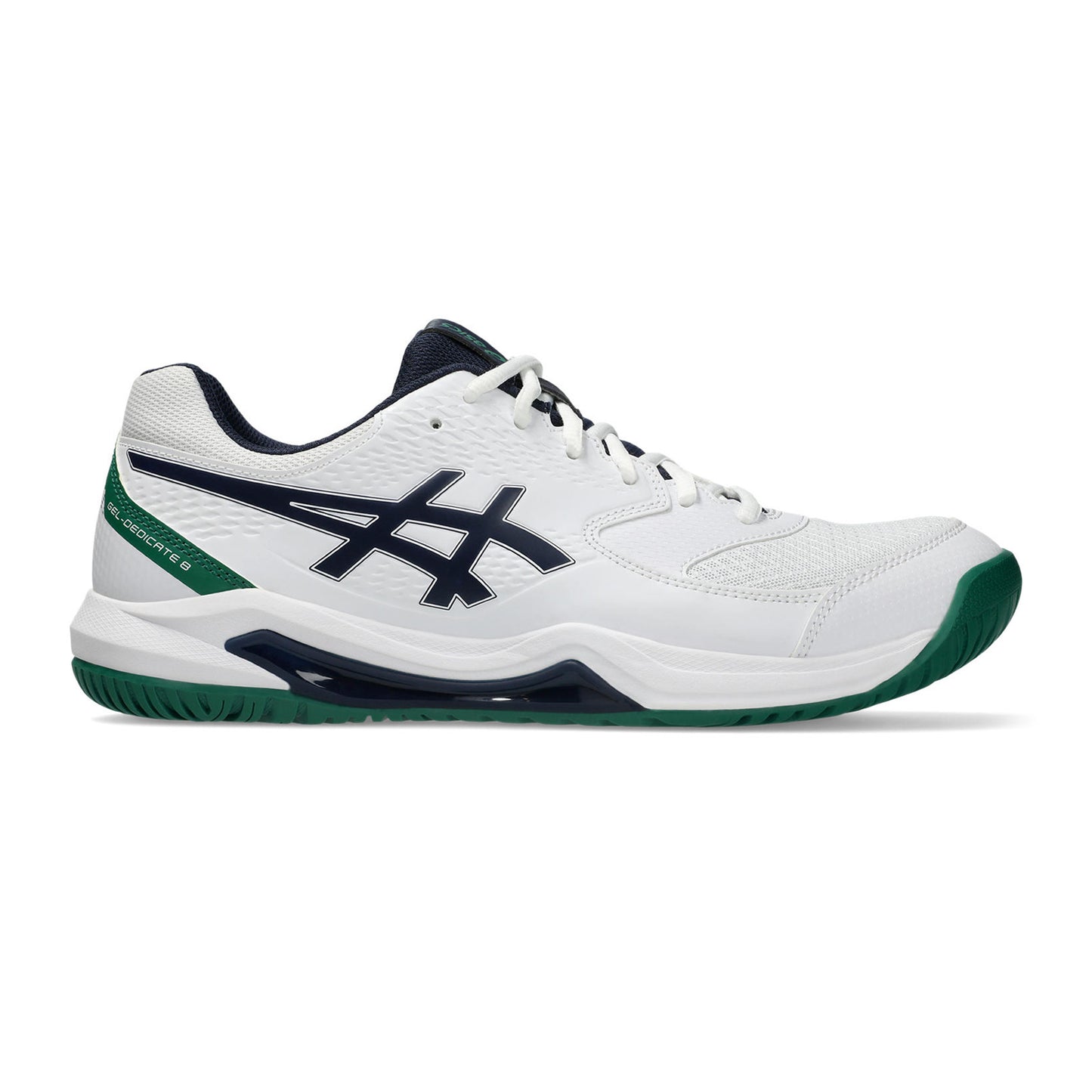 ASICS Gel-Dedicate 8 Allcourt schoen Heren - wit, groen