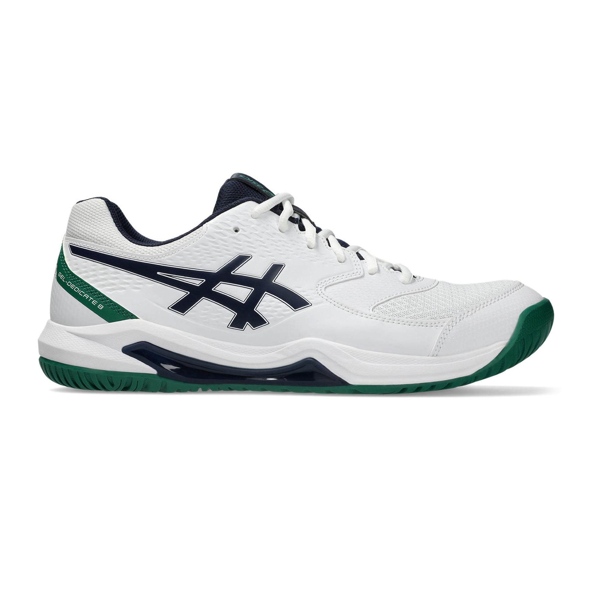 ASICS Gel-Dedicate 8 Allcourt schoen Heren - wit, groen
