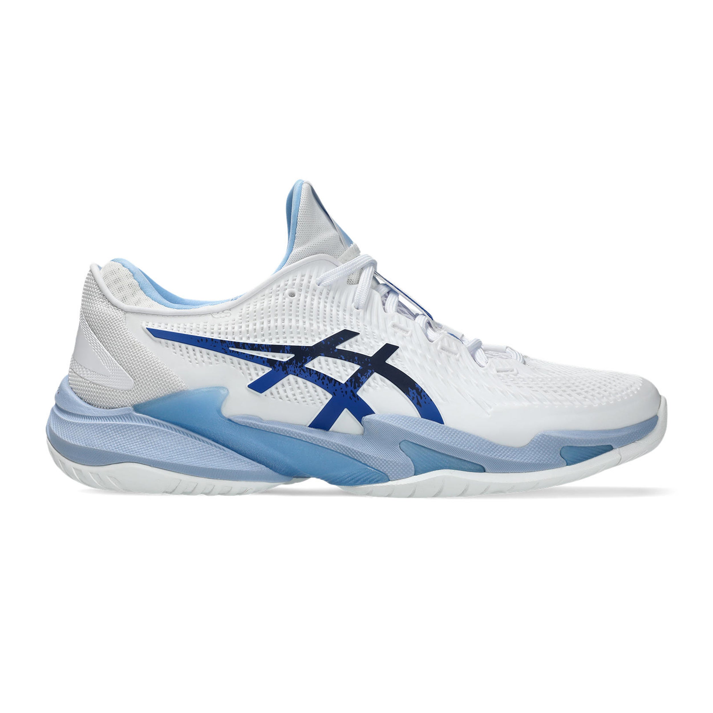 ASICS Court FF 3 Novak Allcourt schoen Heren - wit, turkoois