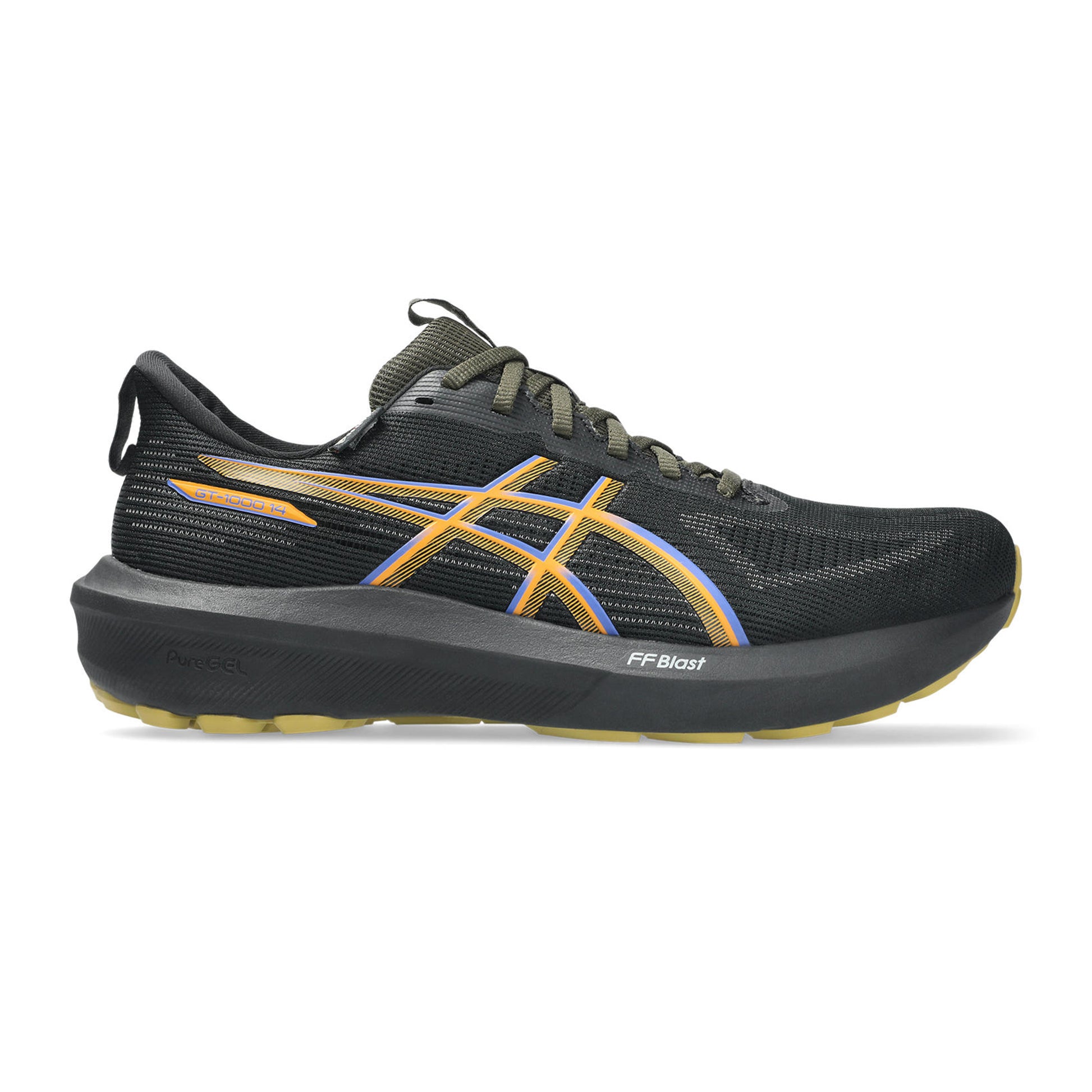 ASICS GT-1000 14 GTX Stabiliteitsschoen Heren-zwart, karamel