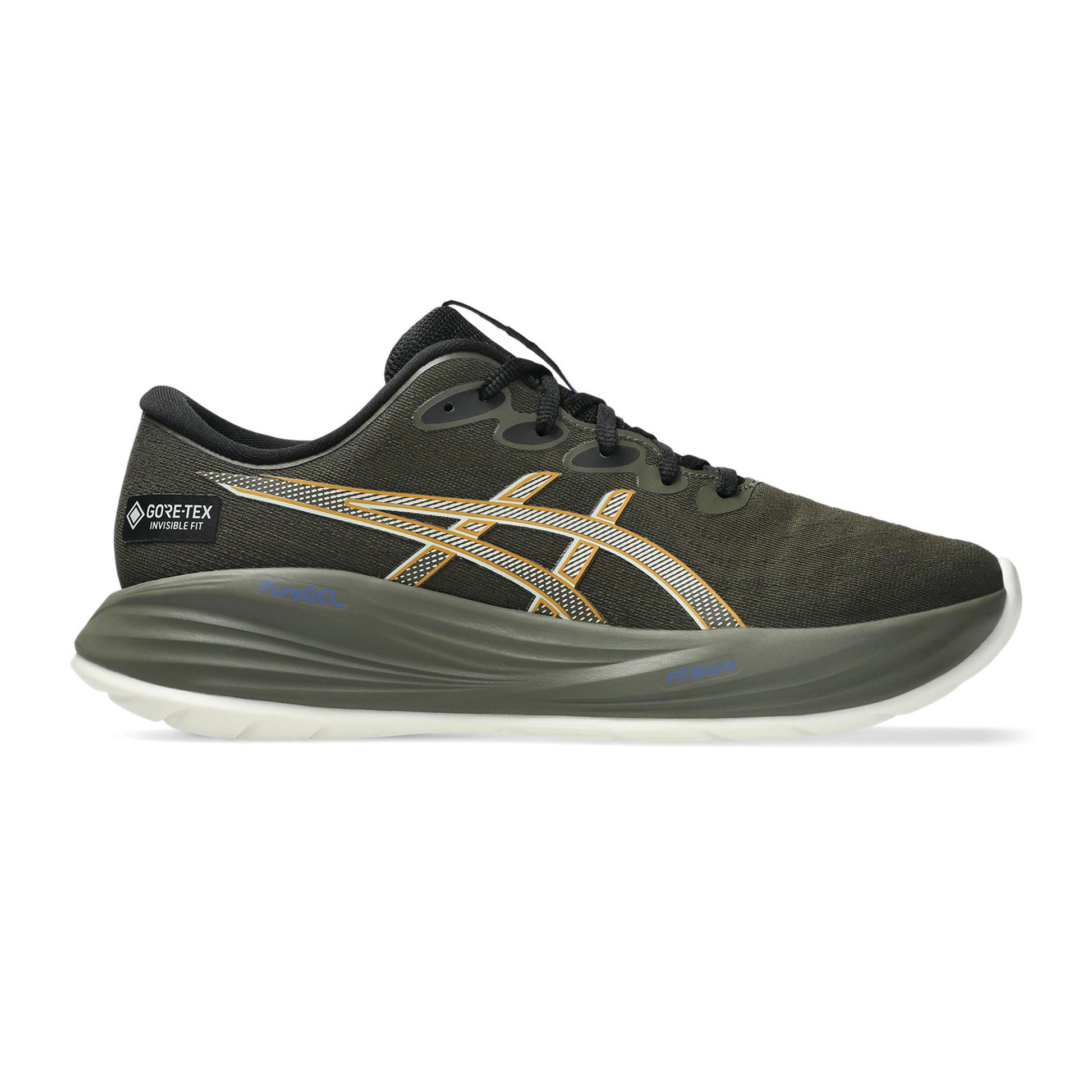 ASICS Gel-Cumulus 27 GTX Neutrale schoen Heren-olijf, karamel