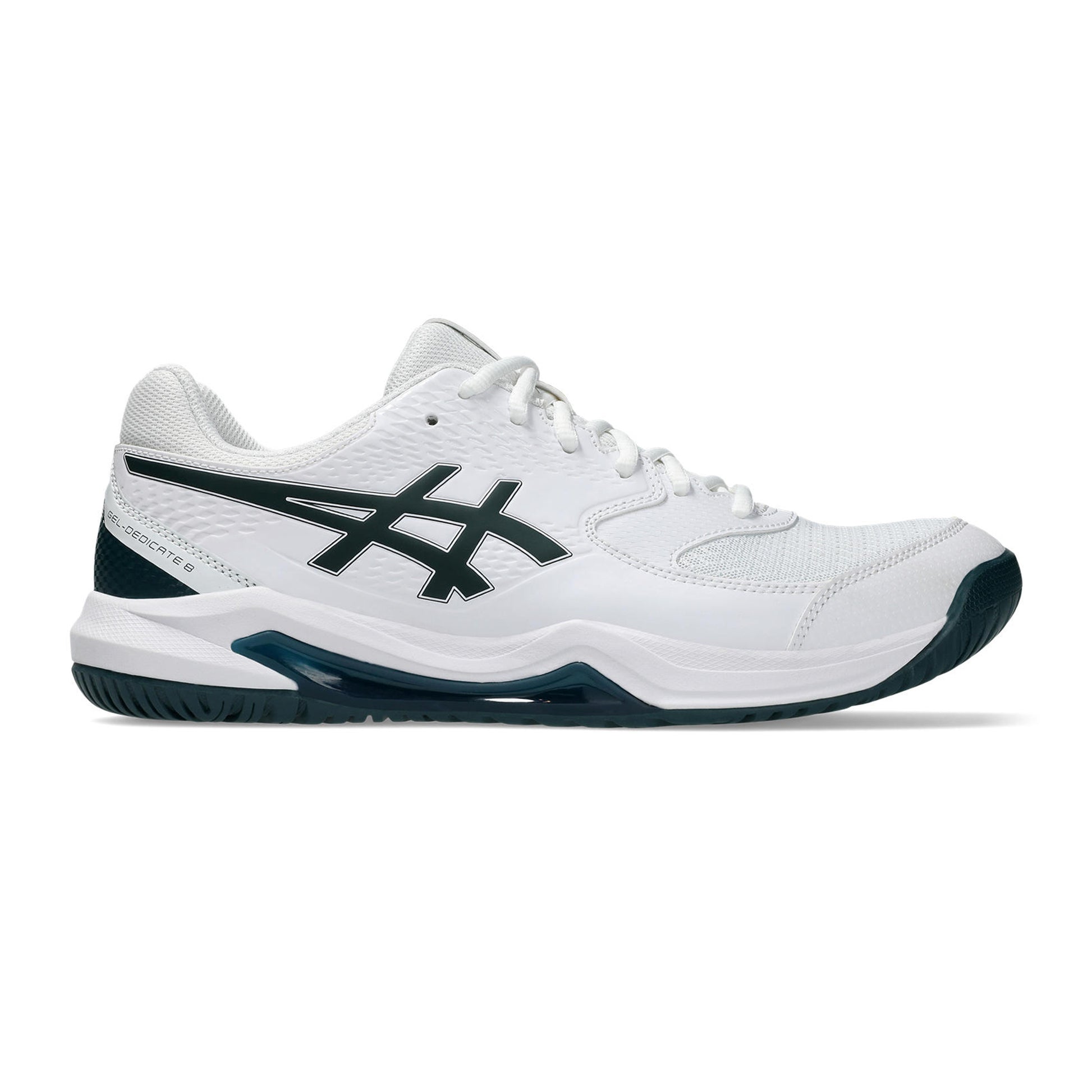 ASICS Gel-Dedicate 8 Allcourt schoen Heren - wit, donkergroen