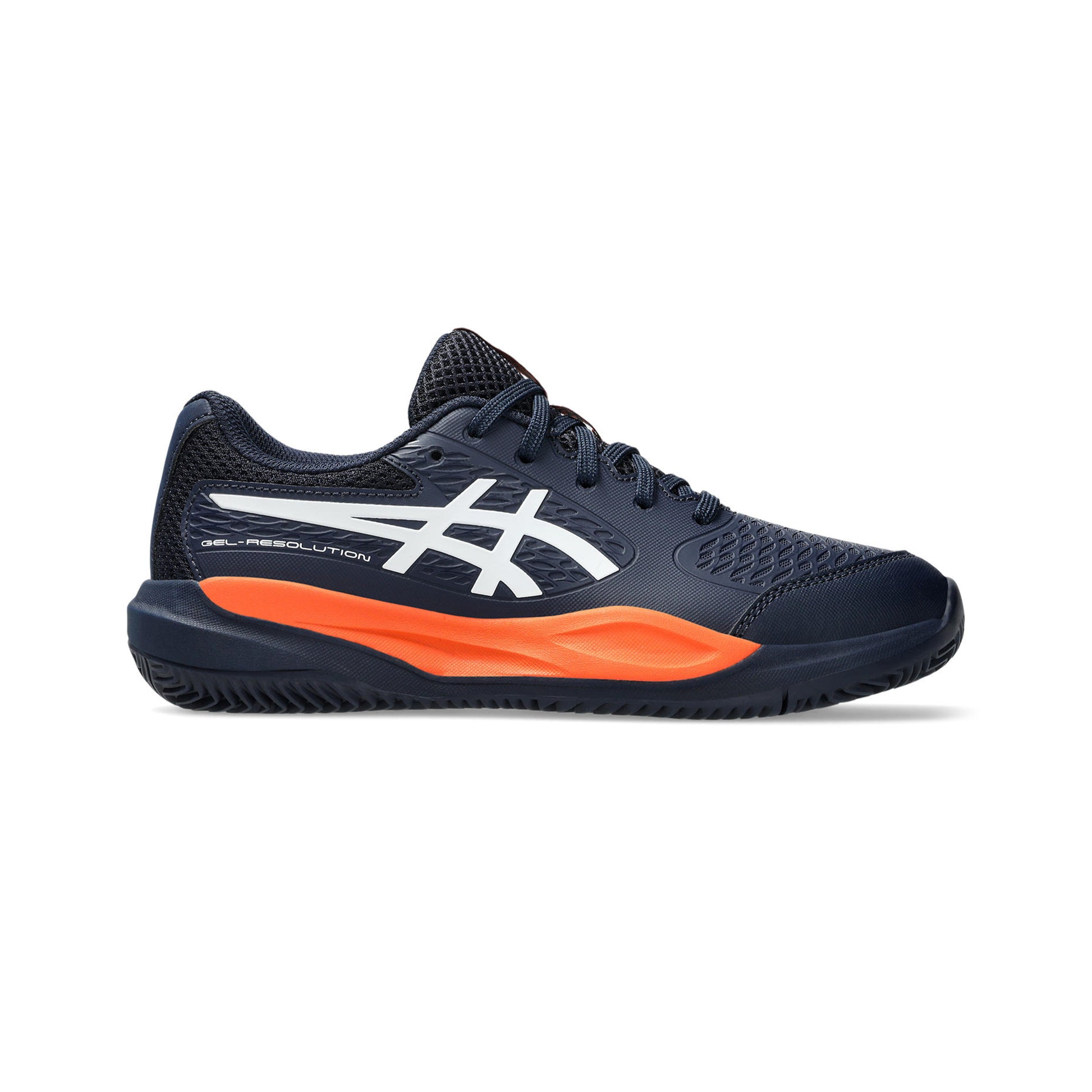 ASICS Gel-Resolution X Gravelschoen Kinderen - donkerblauw, wit