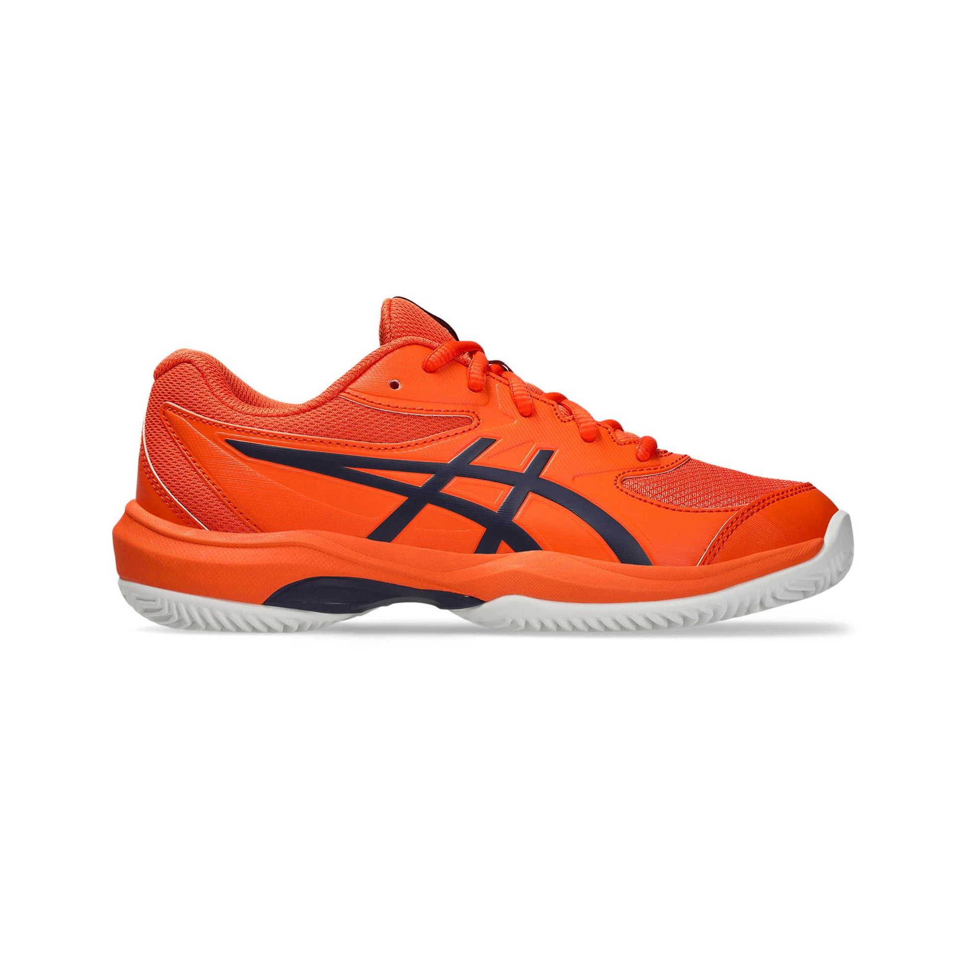 ASICS Gel-Game Gs/OC Gravelschoen Kinderen - oranje, donkerblauw