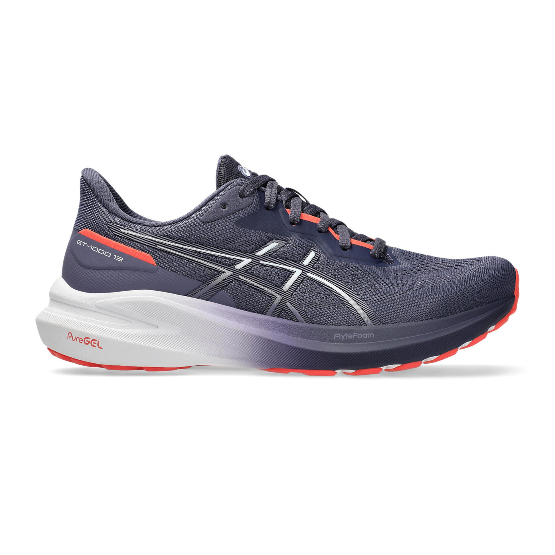 ASICS GT-1000 13 Stabiliteitsschoen Dames-Blaugrau,Wit