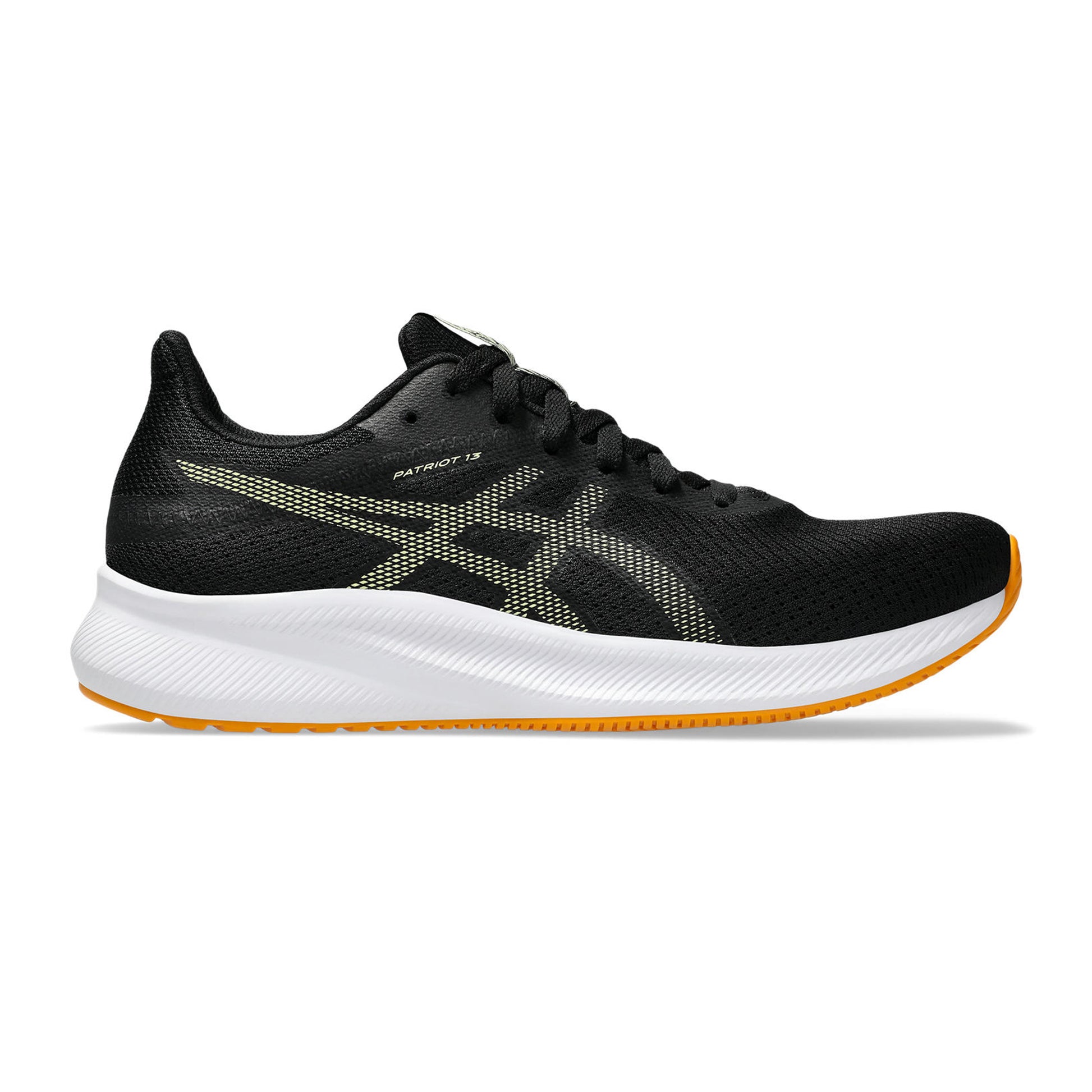 ASICS Patriot 13 Neutrale Schoen Heren-Zwart,Geel