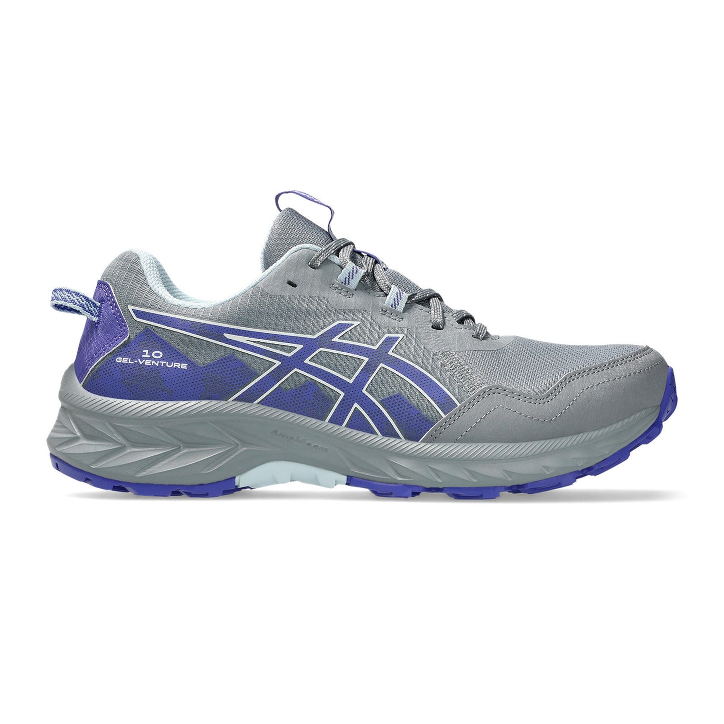 ASICS Gel-Venture 10 Trailschoen Dames-Grijs,Paars