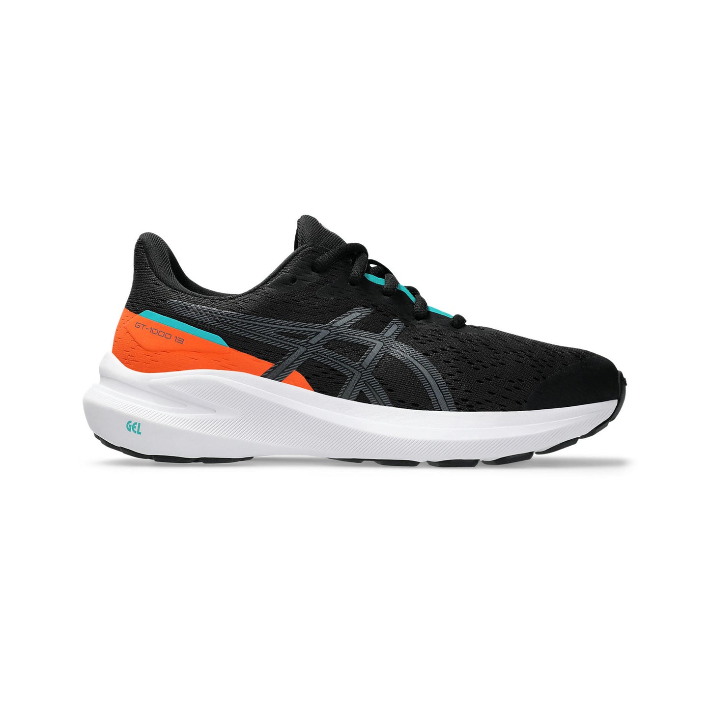 ASICS GT-1000 13 GS Stabiliteitsschoen Kinderen-Zwart,Grijs