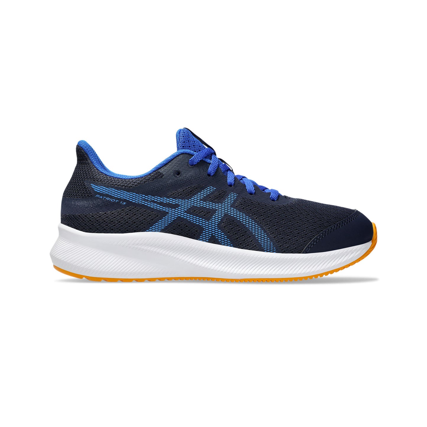 ASICS Patriot 13 GS Neutrale Schoen Kinderen-Donkerblauw,Blauw