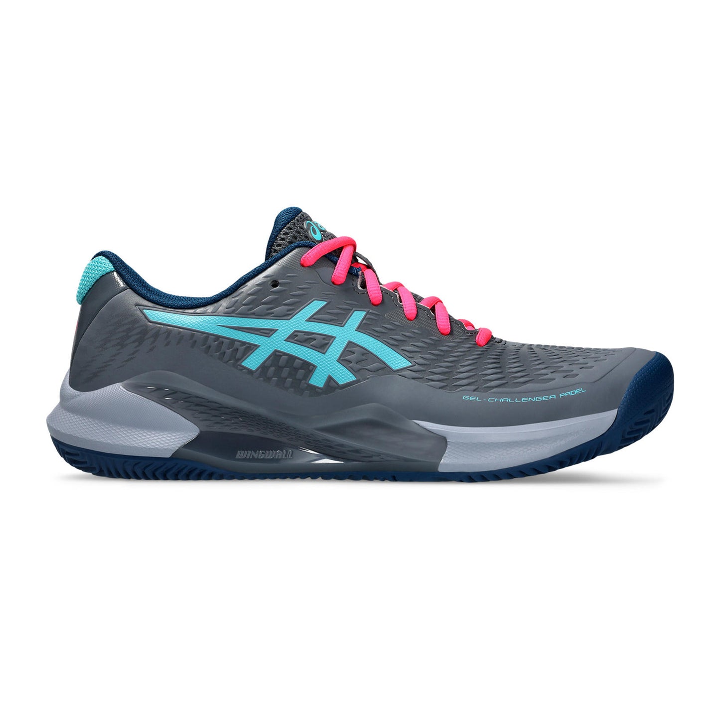 ASICS Gel-Challenger Padel Schoen Heren-Grijs,Lichtblauw