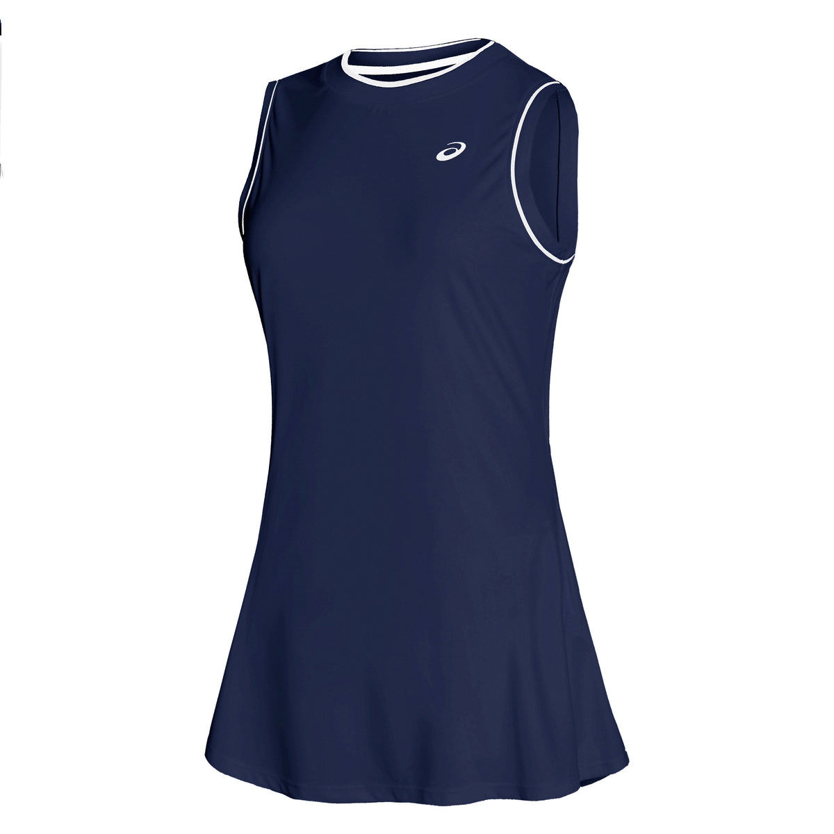 ASICS Jurk Dames - donkerblauw, wit