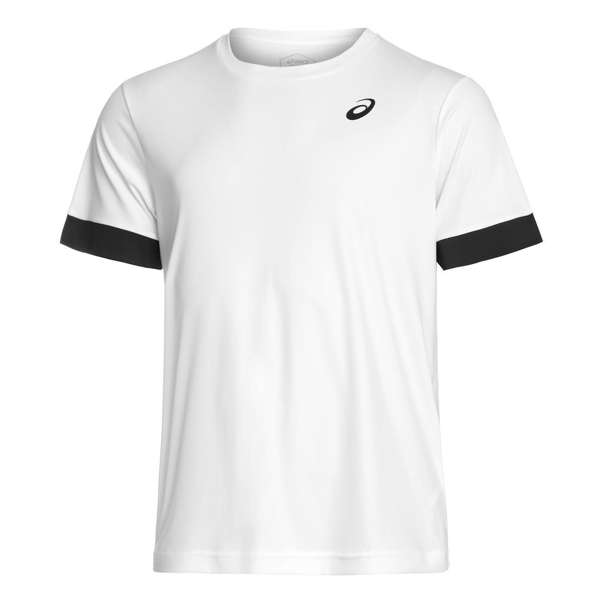 ASICS Court T-shirt Heren - wit, donkerblauw