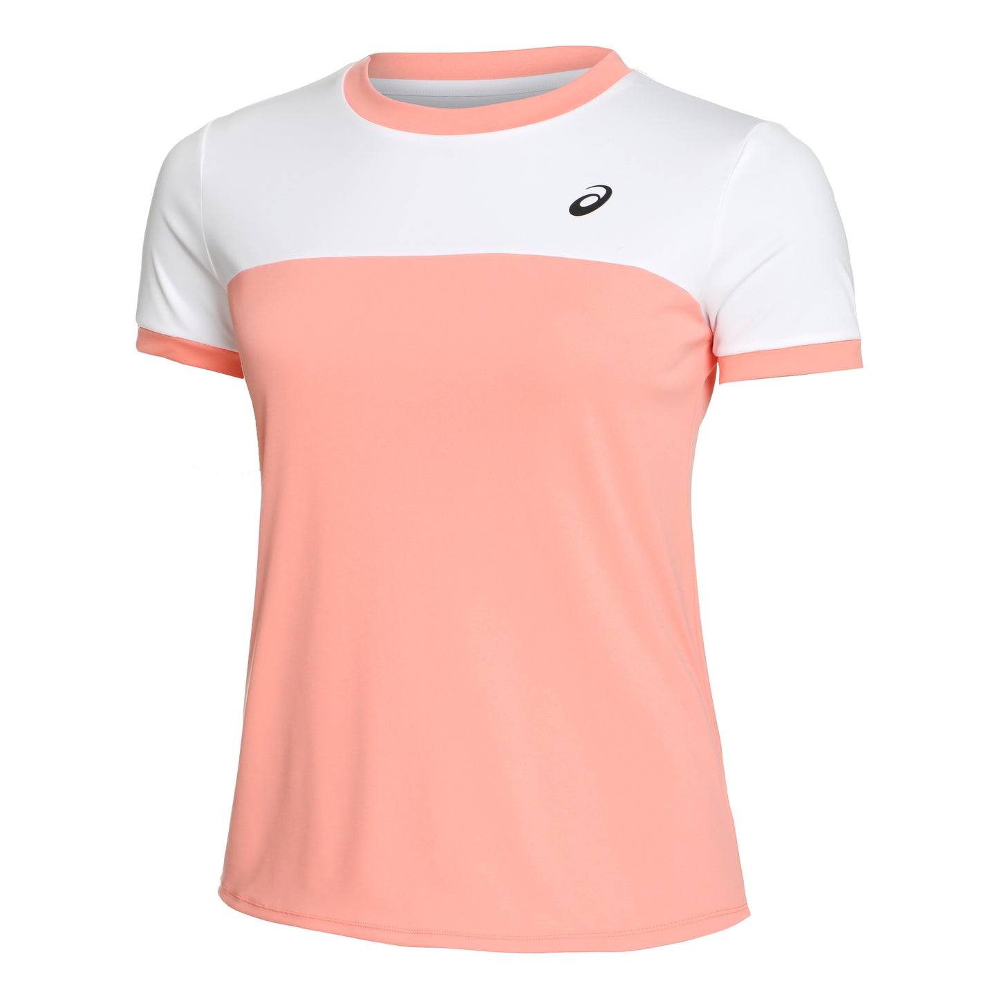 ASICS Court T-shirt Dames - roze, wit