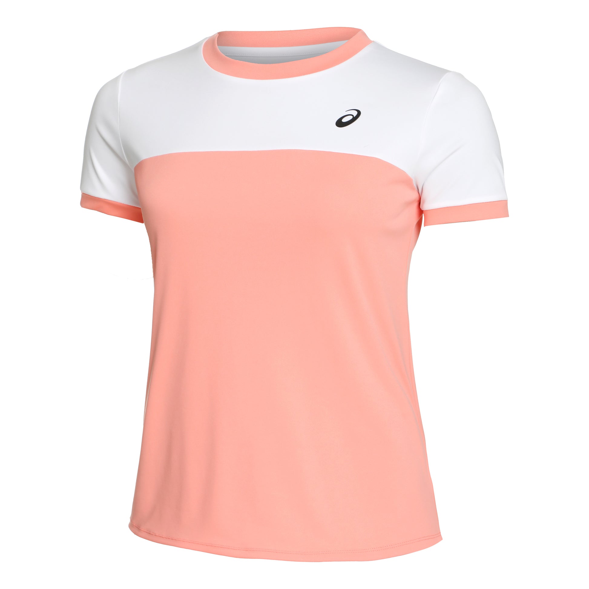 ASICS Court T-shirt Dames - roze, wit
