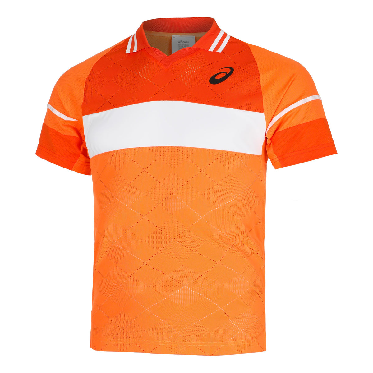 ASICS Match Actibreeze Polo Heren - koraal, oranje
