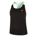 Court Tanktop Dames - zwart, mint