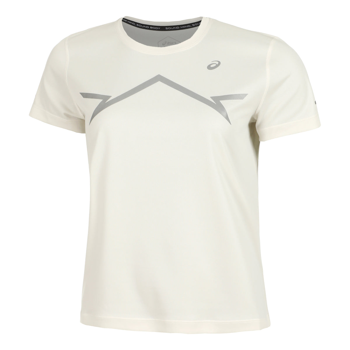 ASICS Lite-Show Hardloopshirt Dames - crème,