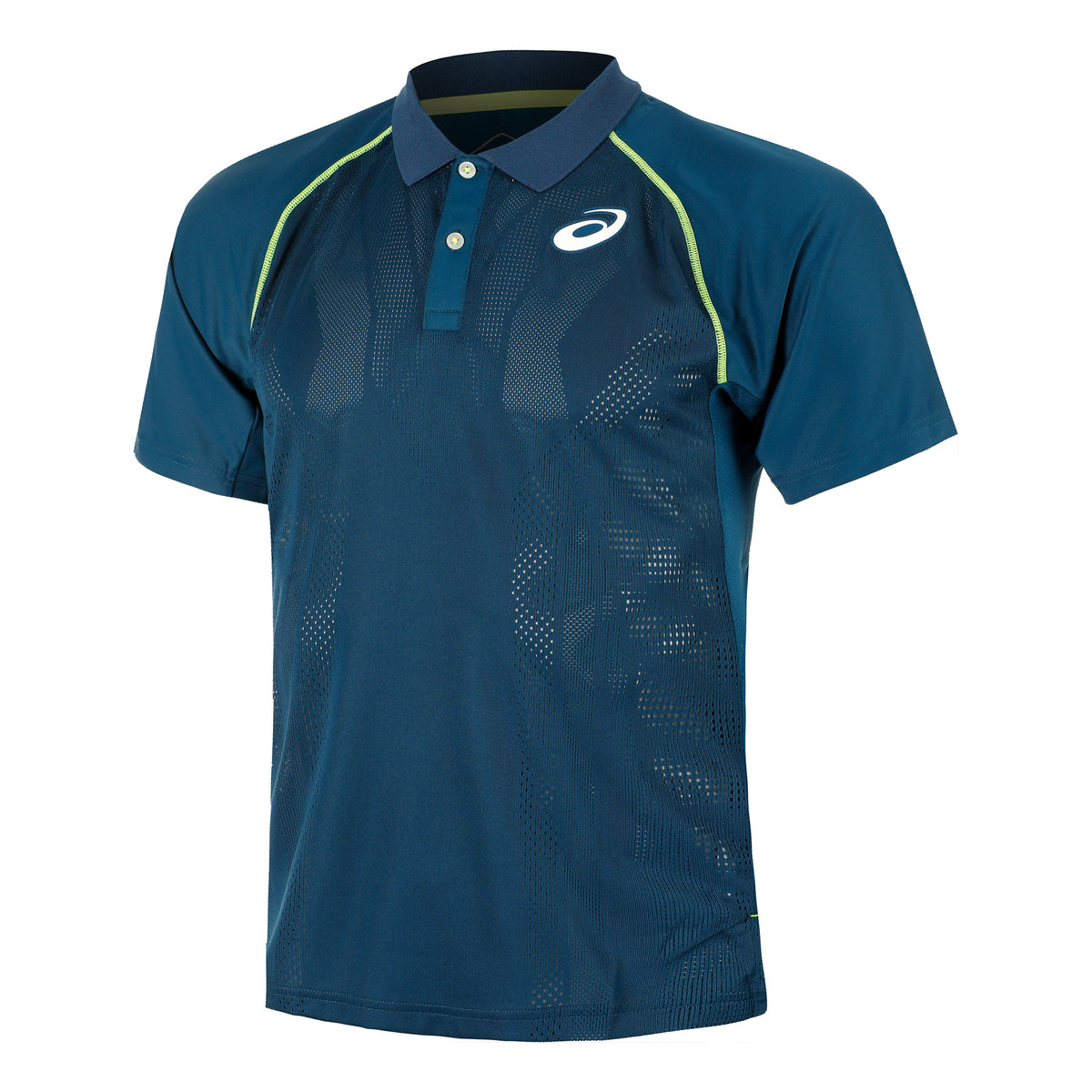 ASICS Match Actibreeze Polo Heren-Blauw