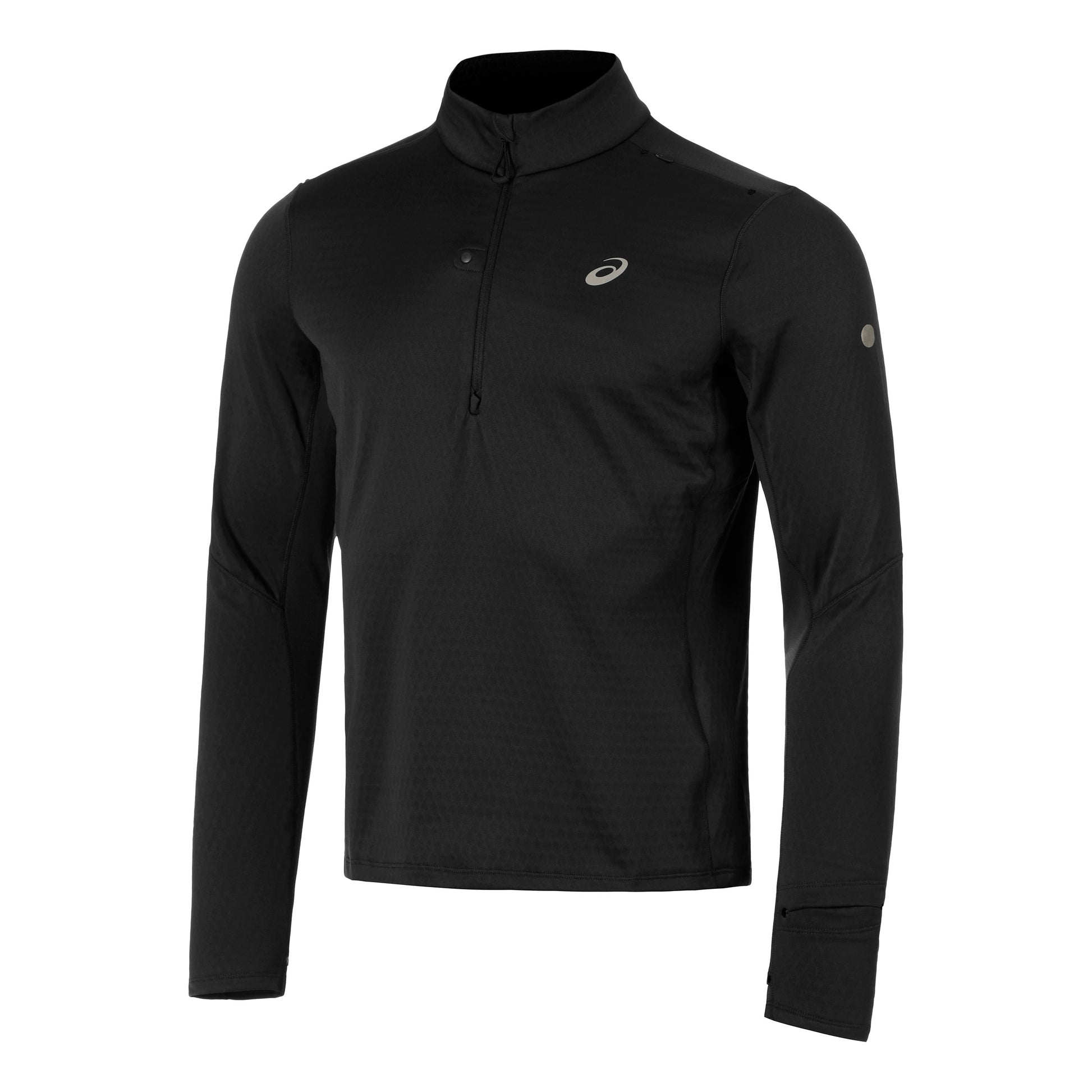 ASICS Road Winter 1/2 Zip Hardloopshirt Heren-Zwart