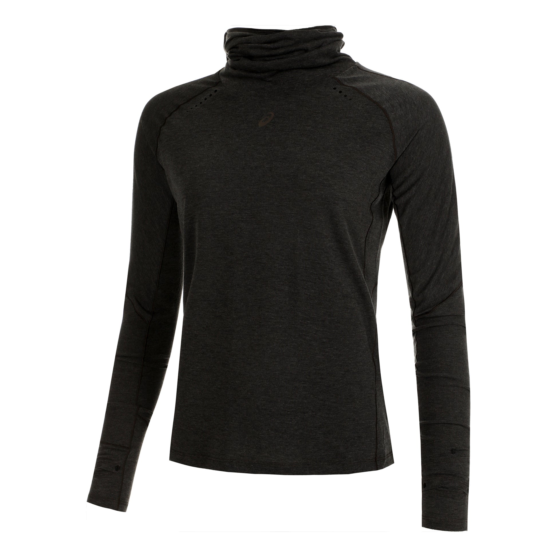 ASICS Metarun Winter Sweater Met Capuchon Dames-Zwart