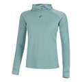 Metarun Winter Sweater met capuchon Dames - salie,