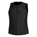 Nagino Run Padded Gilet Hardloopvesten Dames - zwart,